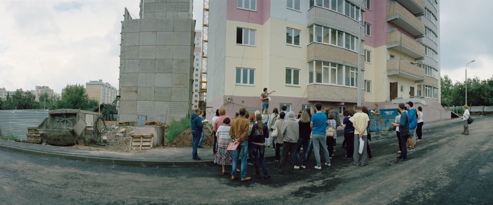 Szergej Novikov fotós képei a vidéki városok átalakulásáról